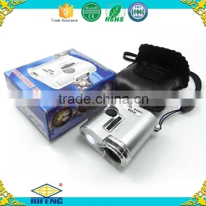 60x Pocket Microscope With Led/ uv Lamp thumbnail-1