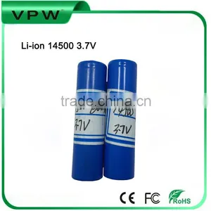 Lithium Ion Battery Rechargeable 14500 Battery 600mah li Ion Battery thumbnail-1