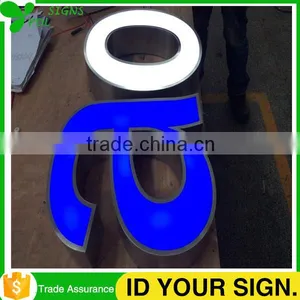 Eye-Catching Pierced 3D Stainless Steel Outdoor Led Sign thumbnail-1