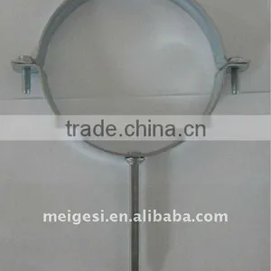 Single Ring Pipe Clamp M6 Whit Connecting Screw thumbnail-1