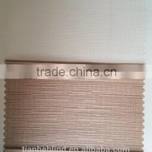 Office Motorised Pleated Zebra Blinds, Rainbow Fabric thumbnail-3