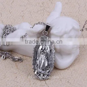 New Arrival Imitation Jewelry Handmade Chain Necklace Religious Necklace Our Lady of Guadalupe Necklace Imitation Jewelry thumbnail-5