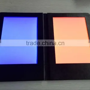 Led Acrylic Menu Holder Blue/red Lighting Panels Led Menu Holder thumbnail-1