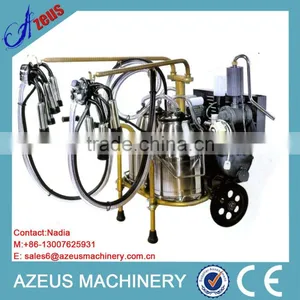 Best-selling,high Effection Piston Pump Cow Milking Machine thumbnail-1