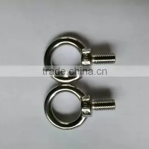 Factory Supplier Hook Eye Bolts Stainless Steel Din 580 Forged Eye Bolt thumbnail-1