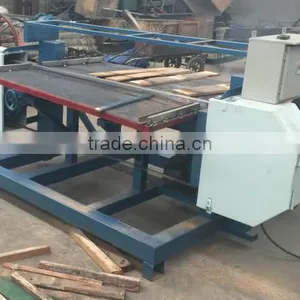 Wood Pallet Disassembling Machine Pallet Disassembling Band Saw Nail Cutting Band Saw thumbnail-1