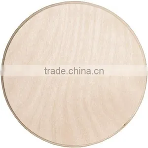 High Quality Best Price Round Wooden Plate thumbnail-2