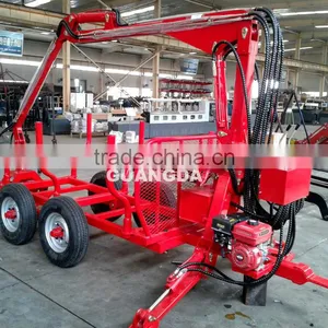 1T Log Loader With Trailer thumbnail-1