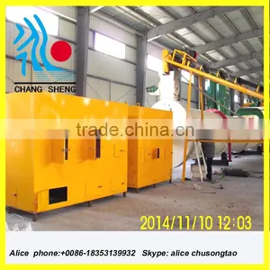 China Sell CE 2-3ton per Hour Wood Sawdust Rotary Drum Dryer With CE Certificate thumbnail-1