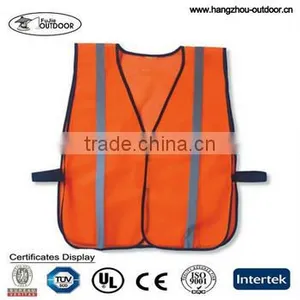 Mesh Cheap Police Vest With 3M Reflective Tape thumbnail-1