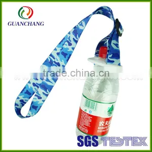Water Bottle Holder Drink Holder Polyester Sublimation Printing Lanyards thumbnail-3
