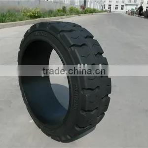 Swivel Press on Solid Rubber Tire for Trailer China Supplier thumbnail-5
