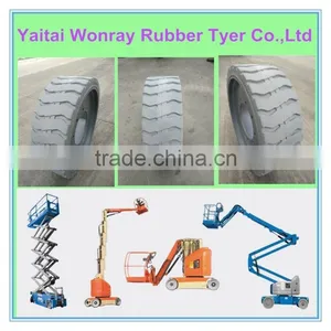Electric Scissor Lift Use 10 Inch Wheel Tire thumbnail-1