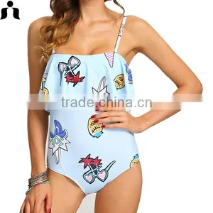 All Sexy Image One- Piece Sexy Girl Swimwear thumbnail-1