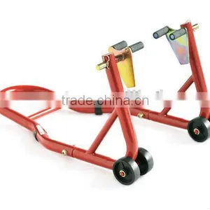 Universal Motorcycle Front Stand Fork Lift Motorcycle Front Lift Motorccle Front Paddock Stand SMI3010 With K Shape Adapter thumbnail-1