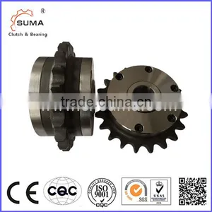 CY1-B One Way Roller Type Overrunning Clutch Bearing With Sprocket thumbnail-1