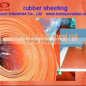 18Mpa Top Quality Red Natural Rubber Sheet thumbnail-1