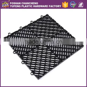 Recyclable Material Interlocking Plastic Floor Anti-slip Mat for Toilet thumbnail-3