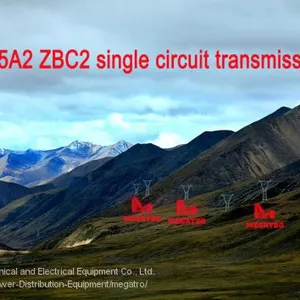 500KV 5A2 ZBC2 Single Circuit Transmission Tower thumbnail-1