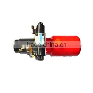 12v dc Hydraulic Power Unit Plastic Hydraulic Oil Tank thumbnail-3