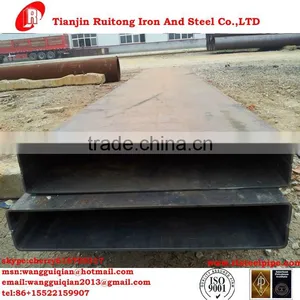 BLACK ERW SQUARE AND RECTANGLE TUBE Q235B thumbnail-1