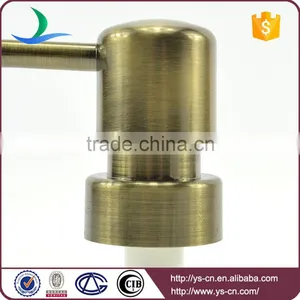 Kitchen Replacement Bronze Round Head Liquid Soap Dispenser Pump Tops thumbnail-2