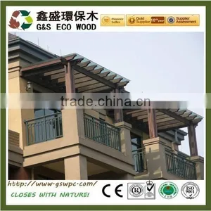 2017 Eco-friendly Composite Outdoor WPC Pergola thumbnail-1