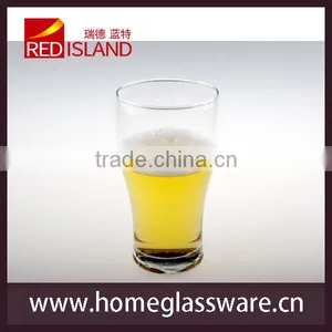 Clear Pilsner Beer Glass for Toasting From China thumbnail-1
