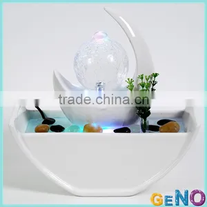 Lovely Gift Glass Ceramic Crafts Water Fountain for Girlfriend thumbnail-1