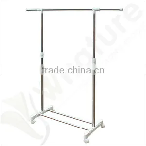 Hanging Clothes Drying Rack With Heavy Duty Loading Elegant Garment Rack Style thumbnail-2