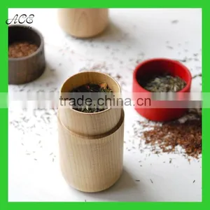 High Quality Wooden Spice Container for Kitchen Decorative thumbnail-1