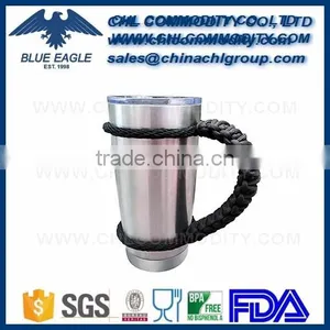 Customized Color Paracord HANDLE for 20oz and 30oz Stainless Steel Tumbler thumbnail-6