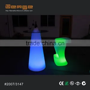 Led Glass Bar Table Party Cocktail Tables Wholesale Led Bar Desk thumbnail-3