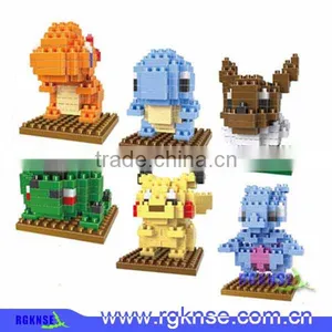 Educational Blocks Pokemon Toys for Kids Mini Building Block thumbnail-1