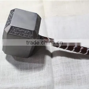 Halloween Props Weapon War Hammer Medieval Foam Thor Hammer thumbnail-2