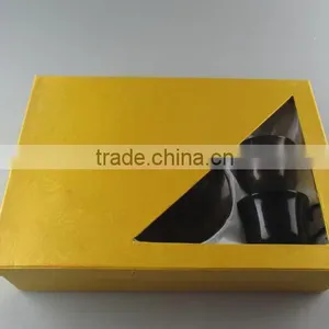 Hot Sale Colorful Porcelain Coffee Cup Set, High Quanlity Ceramic Glaze Cup and Saucer With Gift Box thumbnail-2