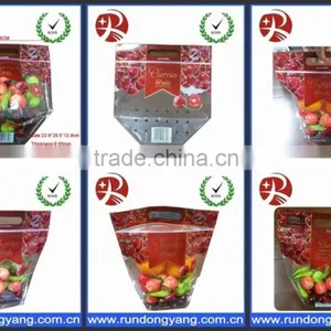 Hot Sale Plastic Stand up Pouch Slider Zip Lock Fruit Packing Bag thumbnail-6
