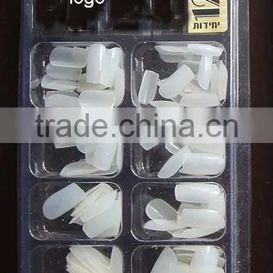 120pcs NATURAL NAIL TIPS , Fake Nail Tip , Artificial Nail Tip thumbnail-1