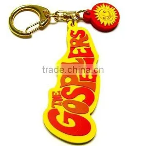 2D Letter Pvc Key Chain thumbnail-1