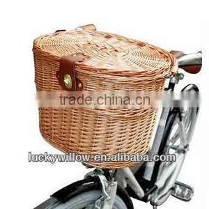 Beautiful and Durable Wicker Bicycle Basket (manufacture) thumbnail-1