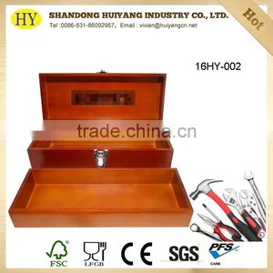 Pine Wood Painted Tool Box thumbnail-3