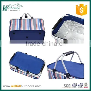 Picnic Time Insulated Market Basket thumbnail-1
