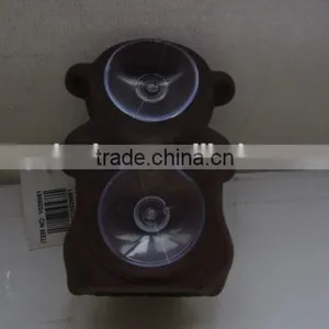 Monkey Shaped Sucker Type PVC Toothbrush Holder thumbnail-2
