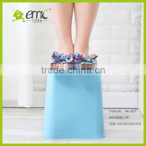 New Design PP Plastic Waste Bin /home Trash Can /square Indoor Dustin Bin thumbnail-3