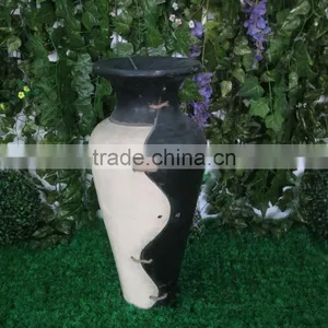 Public Place or Home Decoration Antique Tall Floor Fiberglass Vases thumbnail-1