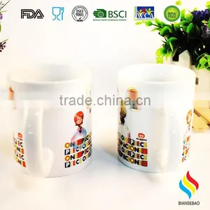 Color Changing Ceramic Photo Hot Water Magic Cup thumbnail-5
