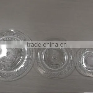 Round Glass Plate Wholesale thumbnail-1