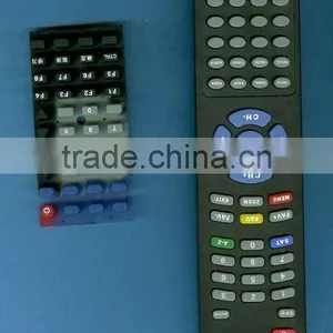 Silicone Rubber Keypad for tv Remote Control thumbnail-1