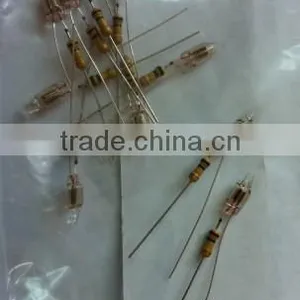 Indicator Light With Neon Bulb and Resistor Light thumbnail-1