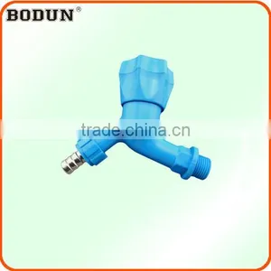 C3002 Big Round Head Pvc Plastic Bibcock/shower Faucet With Metal Mouth thumbnail-1